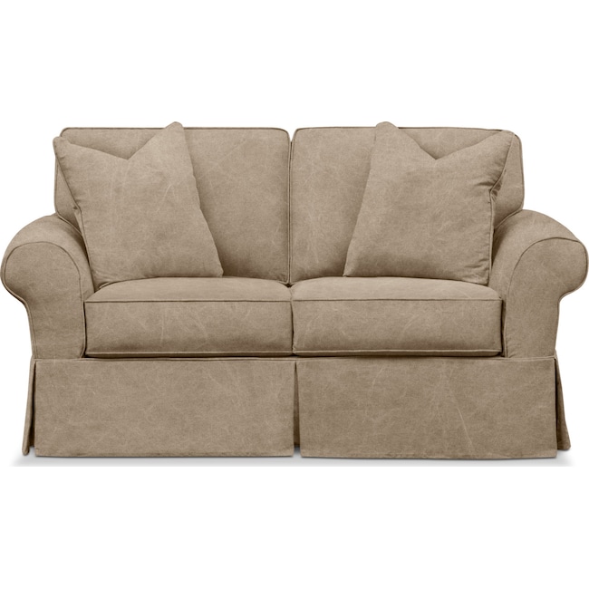 Living Room Furniture - Sawyer Slipcover Loveseat