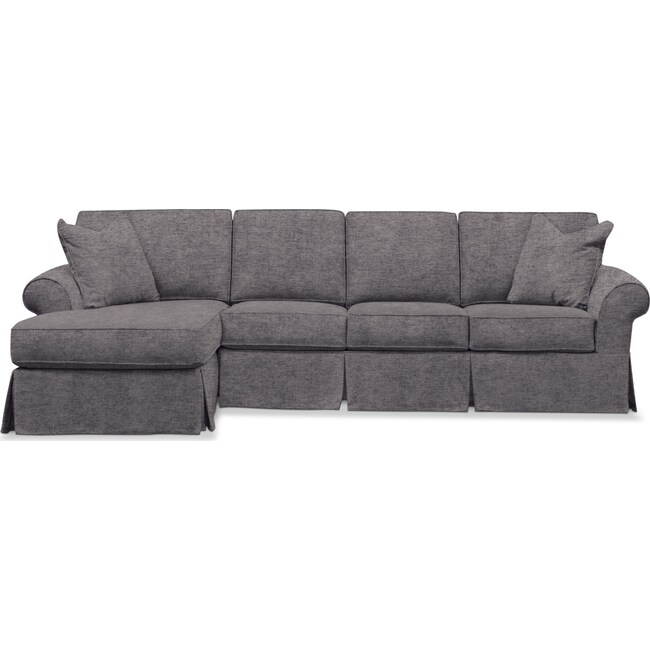 Living Room Furniture - Sawyer 2-Piece Slipcover Sectional with Sofa and Chaise