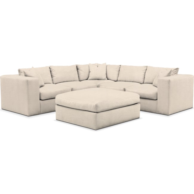 Living Room Furniture - Collin 6-Piece Sectional