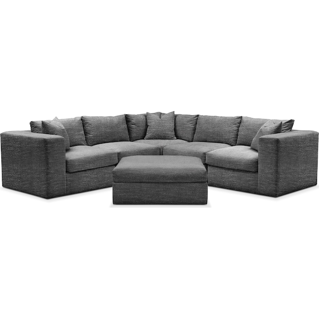 Living Room Furniture - Collin 6-Piece Sectional