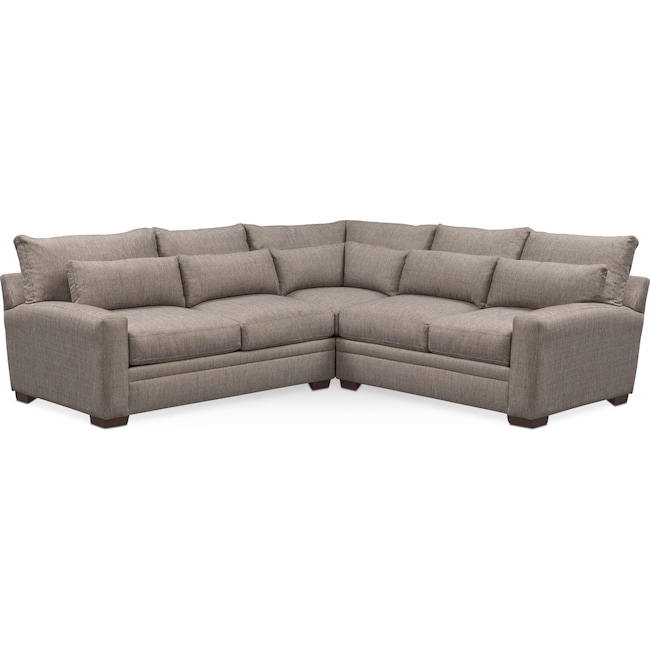 Living Room Furniture - Winston 3-Piece Sectional