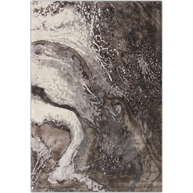 Rugs - Titanium Area Rug - Gray