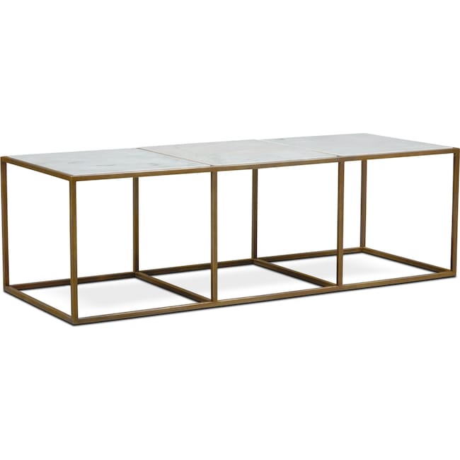 Accent and Occasional Furniture - Evie Marble Coffee Table