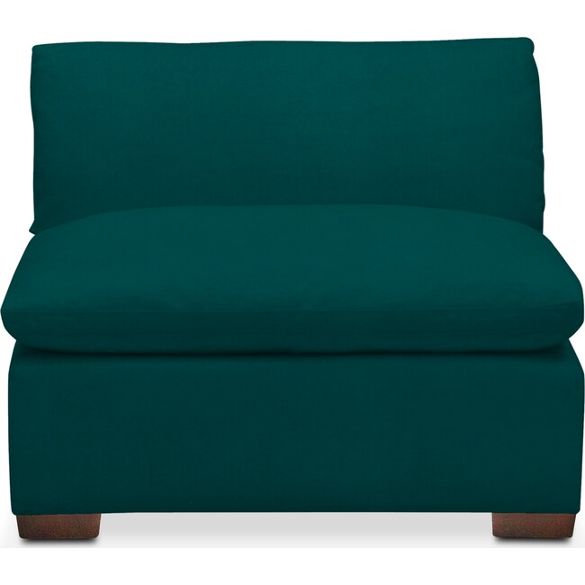 Living Room Furniture - Plush Armless Chair