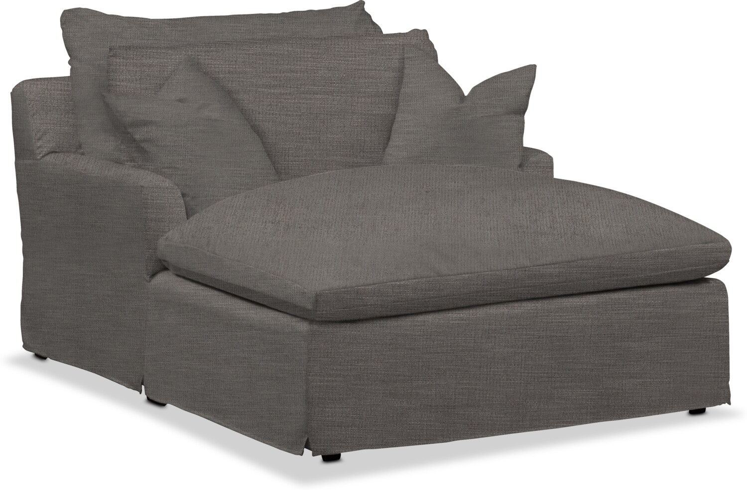 plush chaise