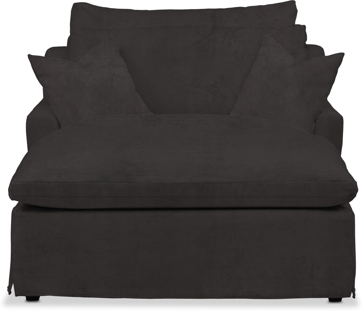 plush chaise