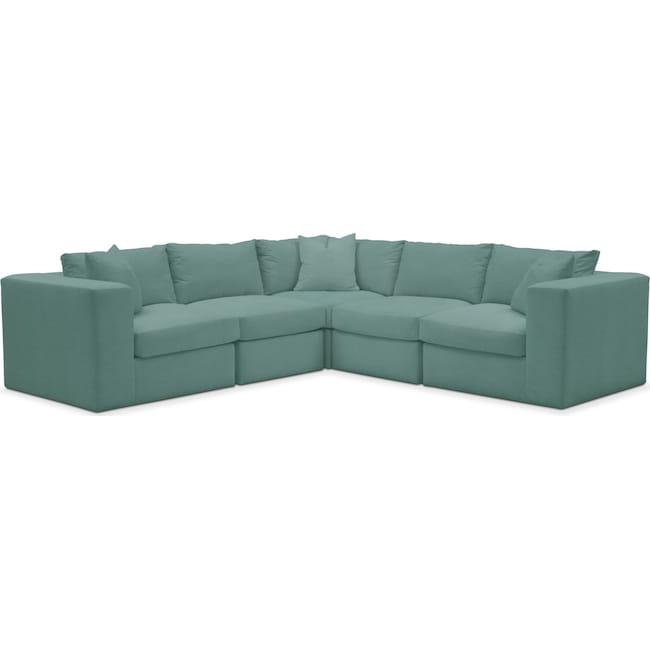 Living Room Furniture - Collin 5-Piece Sectional