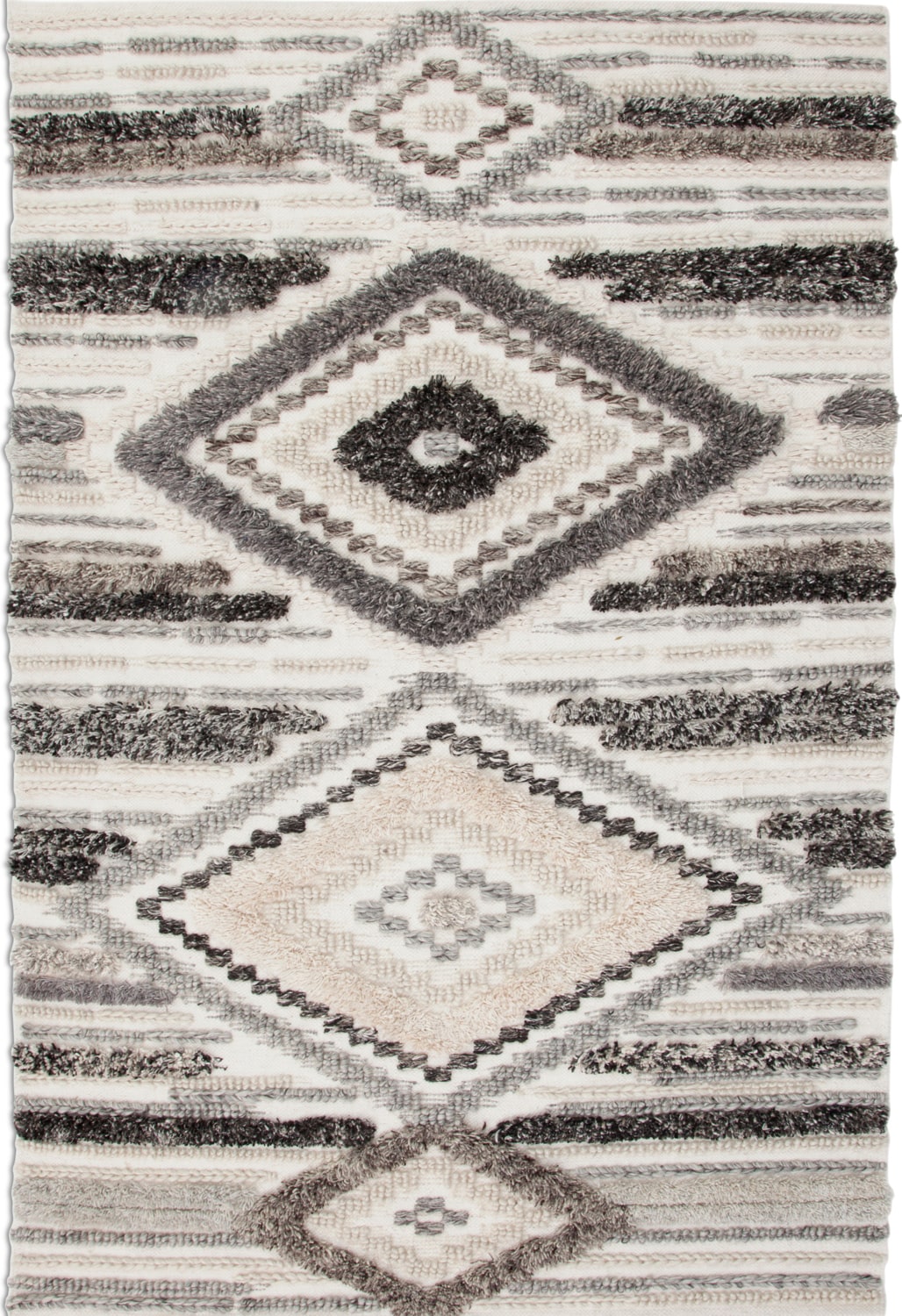 The Drake Collection - Ivory/Gray