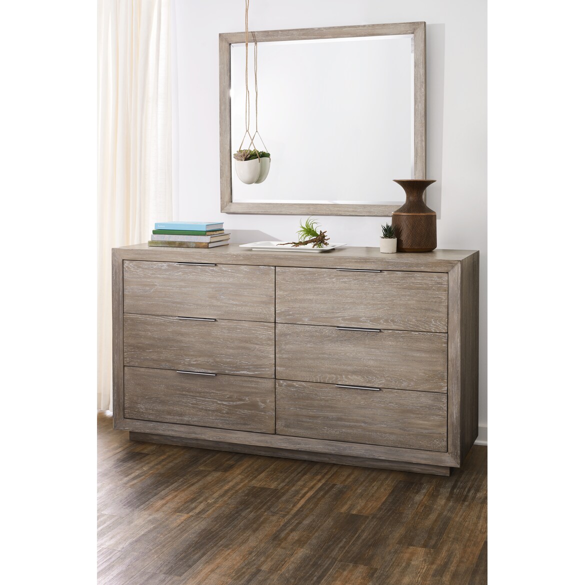 Zen Dresser And Mirror American Signature Furniture