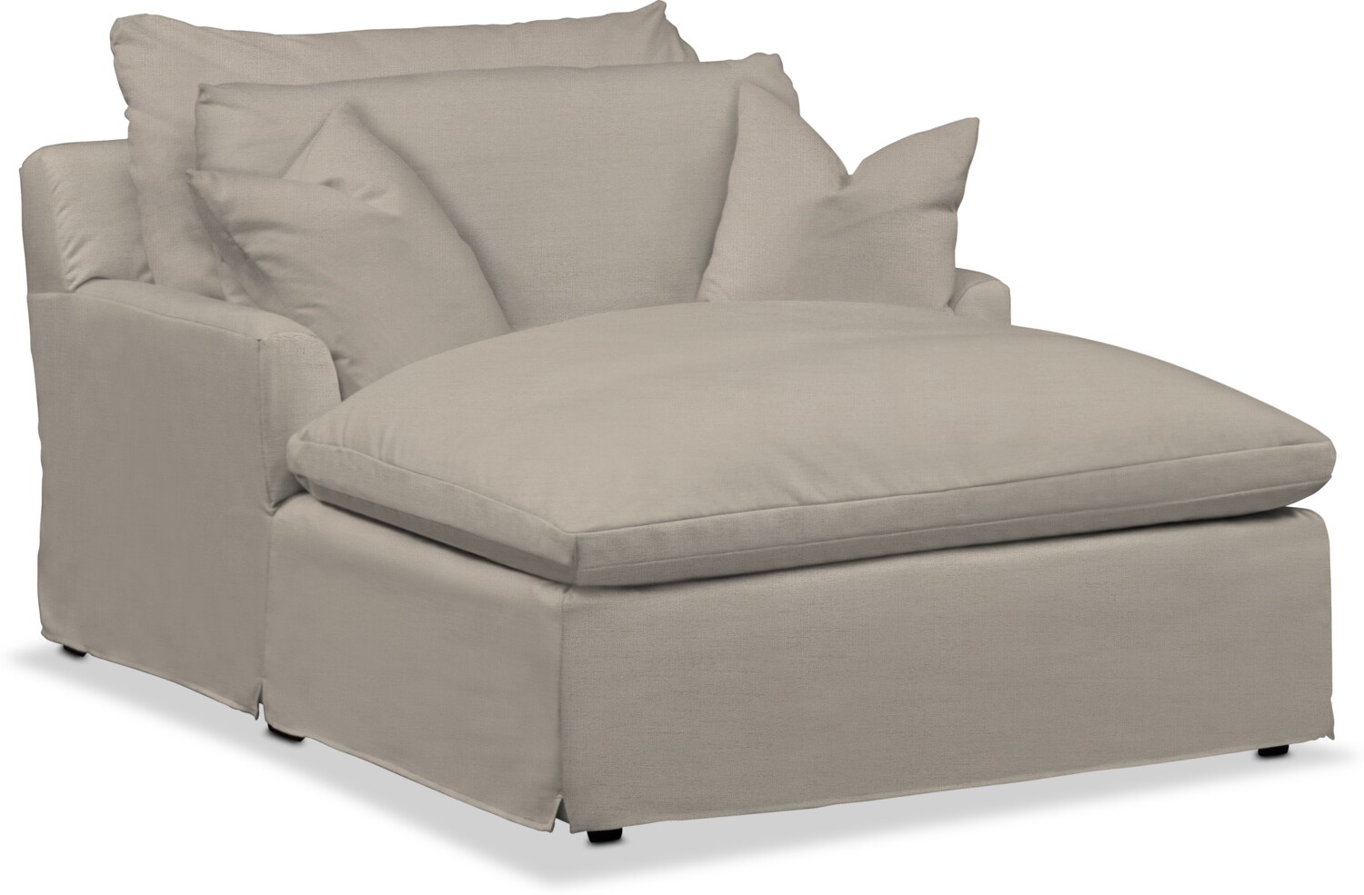 plush chaise