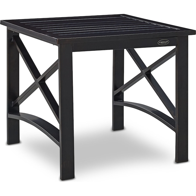 Outdoor Furniture - Clarion Outdoor End Table - Bronze