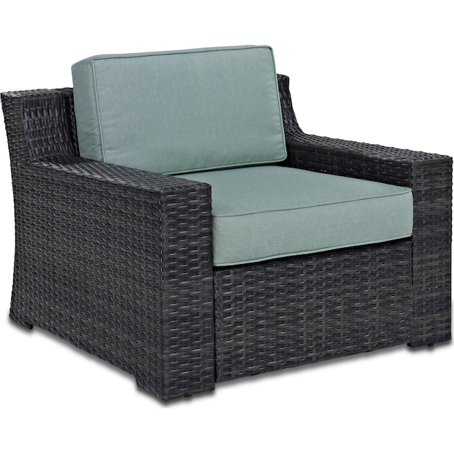 Outdoor Furniture - Tethys Outdoor Chair - Mist