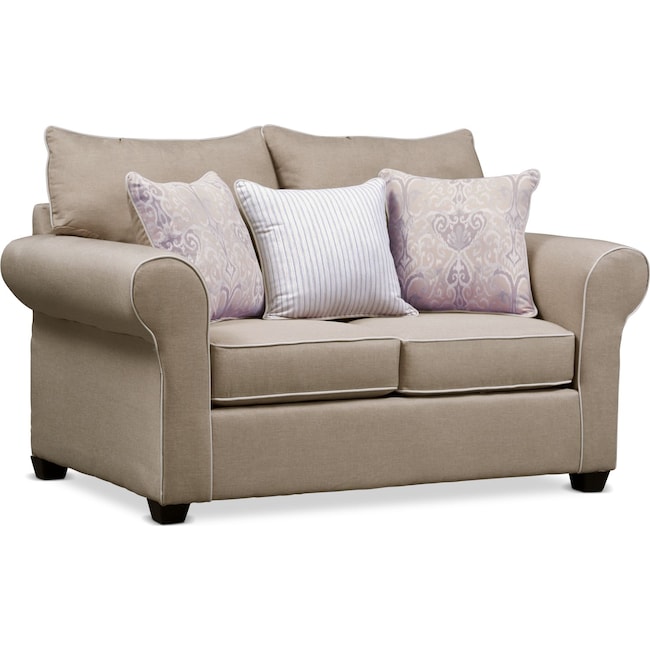 Living Room Furniture - Carla Loveseat