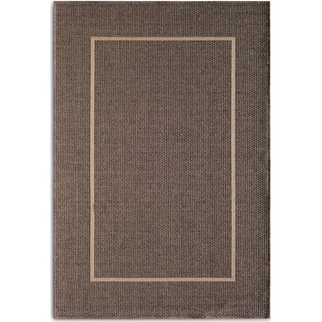 Outdoor Furniture - Pebble Indoor/Outdoor Rug - Gray