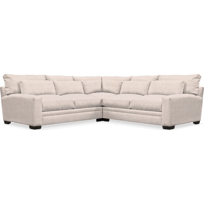 Living Room Furniture - Winston 3-Piece Sectional