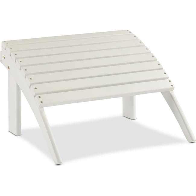 Outdoor Furniture - Hampton Beach Outdoor Adirondack Ottoman