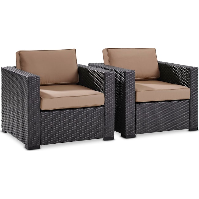 Outdoor Furniture - Isla Set of 2 Outdoor Chairs