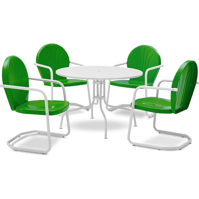 Outdoor Furniture - Kona 5-Piece Outdoor Dining Set
