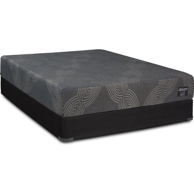 Mattresses and Bedding - Dream-In-A-Box Plus Soft King Mattress and Foldable Split Foundation
