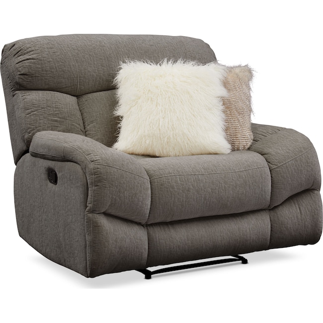 Living Room Furniture - Wave Manual Recliner