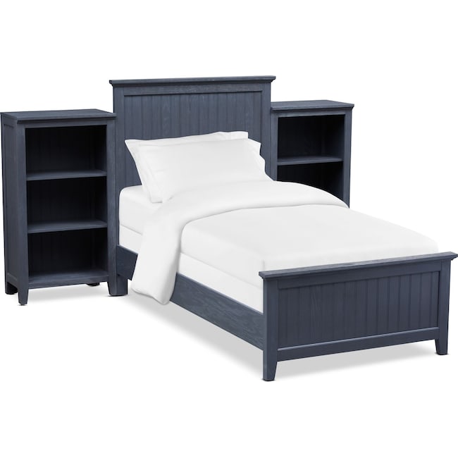 Kids Furniture - Sidney Bed and 2 Bookcases