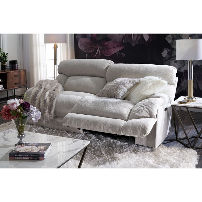 Wave Manual Reclining Sofa American Signature Furniture