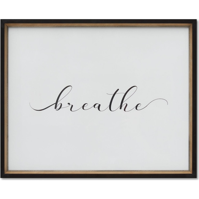 Home Accessories - Breathe Wall Art
