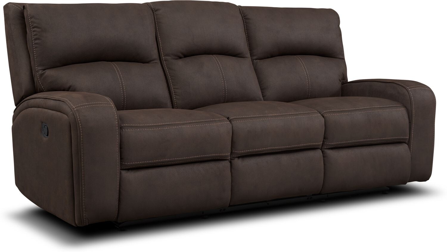 Burke Manual Reclining Sofa | American Signature Furniture