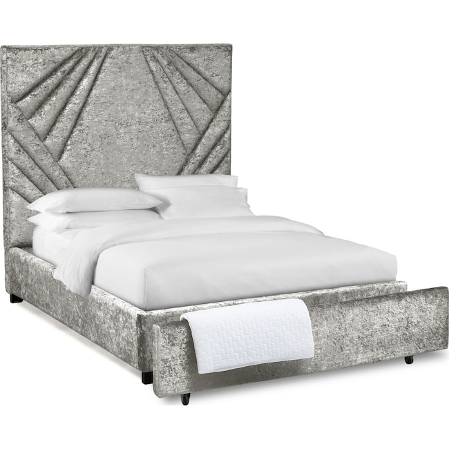 Bedroom Furniture - Kiera Upholstered Gem Storage Bed