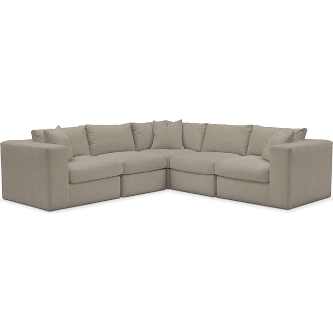 Living Room Furniture - Collin Performance 5-Piece Sectional