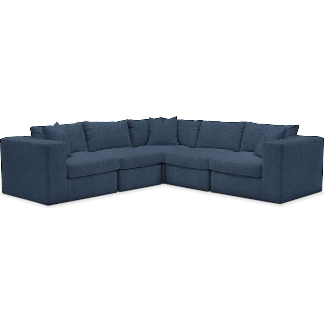 Living Room Furniture - Collin Performance 5-Piece Sectional