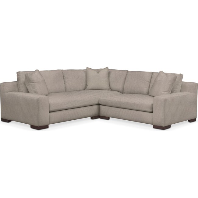 Living Room Furniture - Ethan 2-Piece Small Sectional