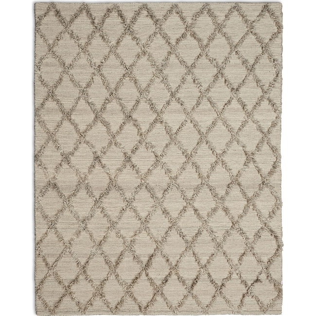 Rugs - Jucar Area Rug - Gray