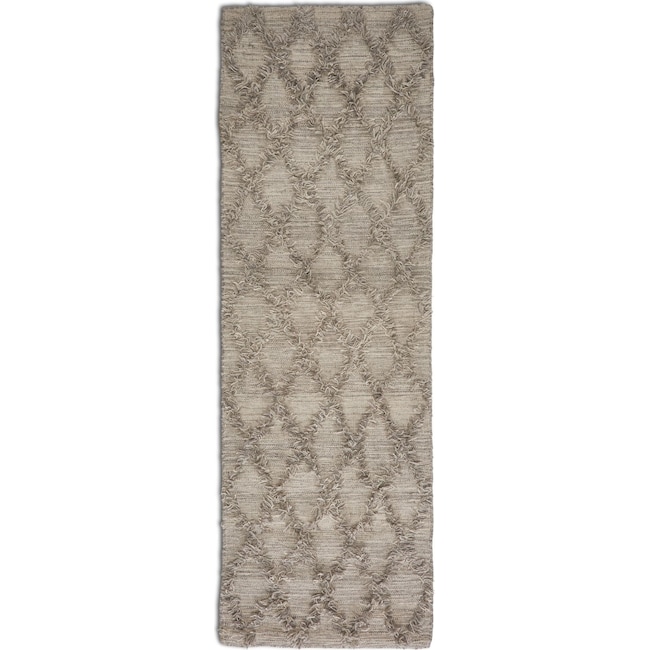Rugs - Jucar 30" x 8' Runner - Gray