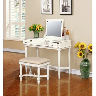 Michelle Vanity Desk And Stool American Signature Furniture