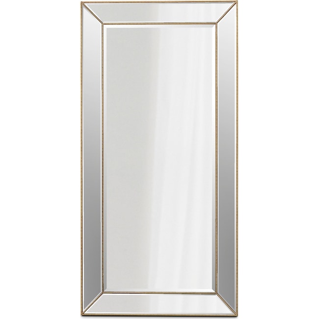 Home Accessories - Beaded Floor Mirror