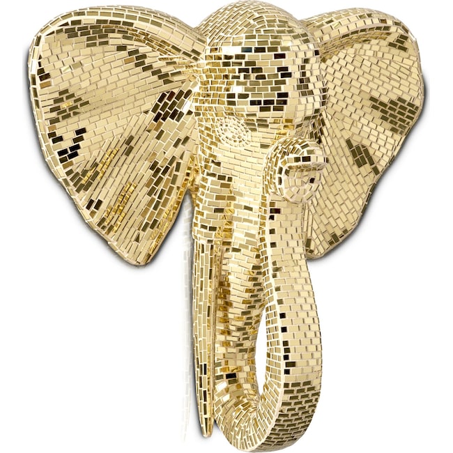 Home Accessories - Elephant Head Wall Art