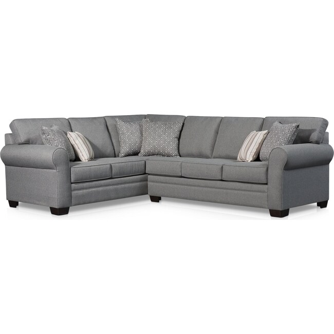 Living Room Furniture - Camila 2-Piece Sectional