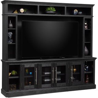 Black Entertainment Center
 - Telluride Entertainment Center American Signature Furniture