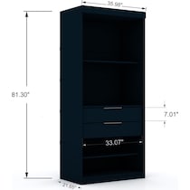  cornell blue wardrobe   
