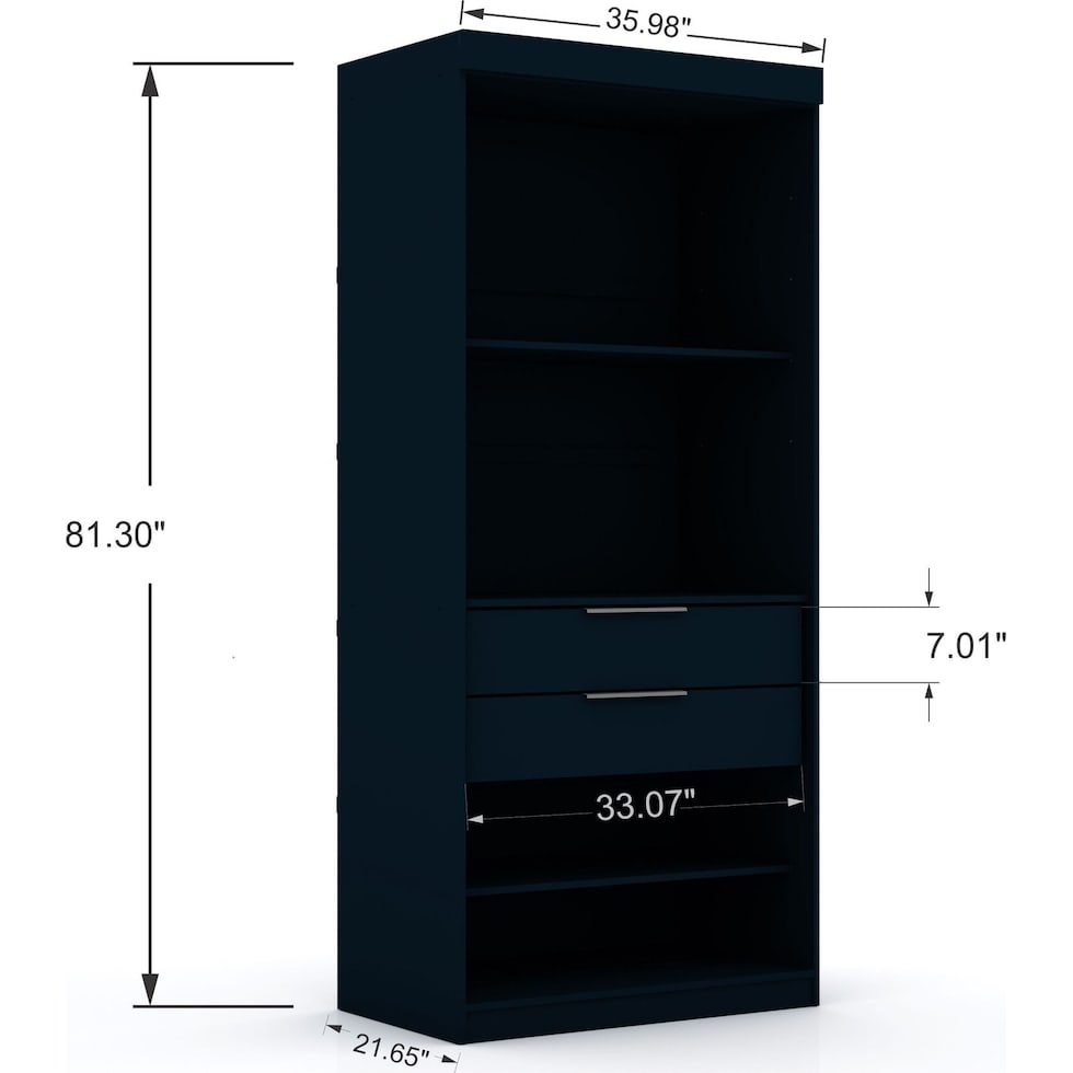  cornell blue wardrobe   