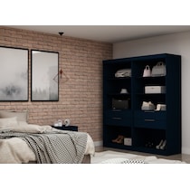  cornell blue wardrobe   