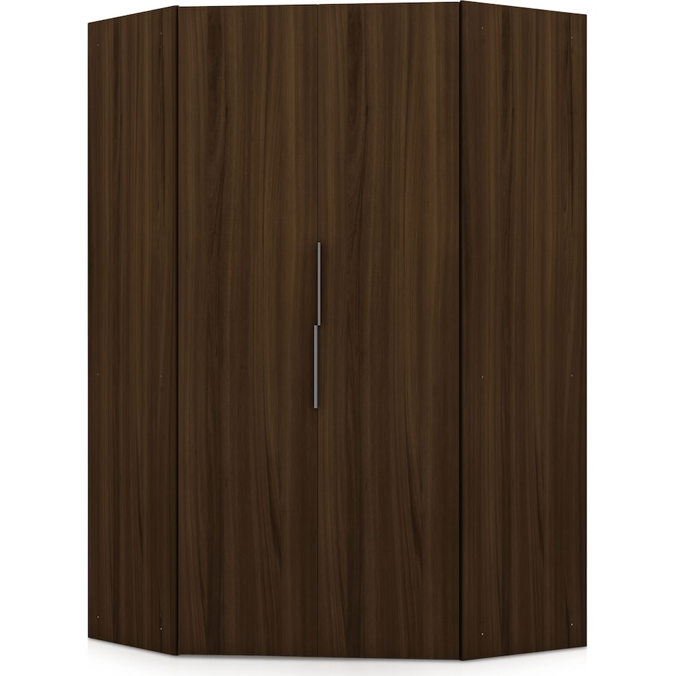  cornell dark brown wardrobe   