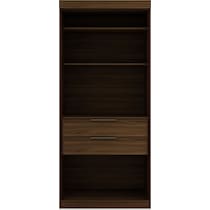  cornell dark brown wardrobe   