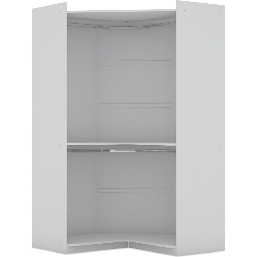  cornell white wardrobe   