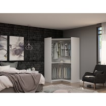  cornell white wardrobe   