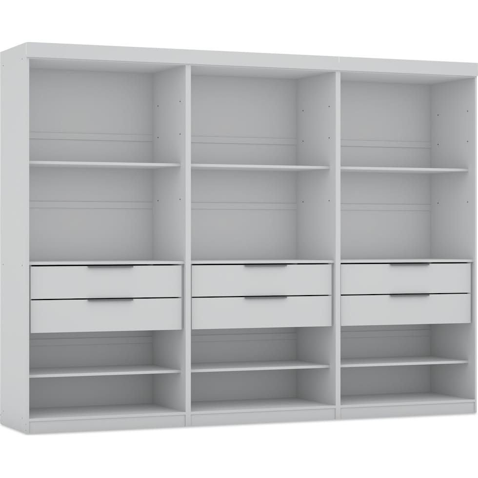  cornell white wardrobe   