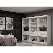  cornell white wardrobe   