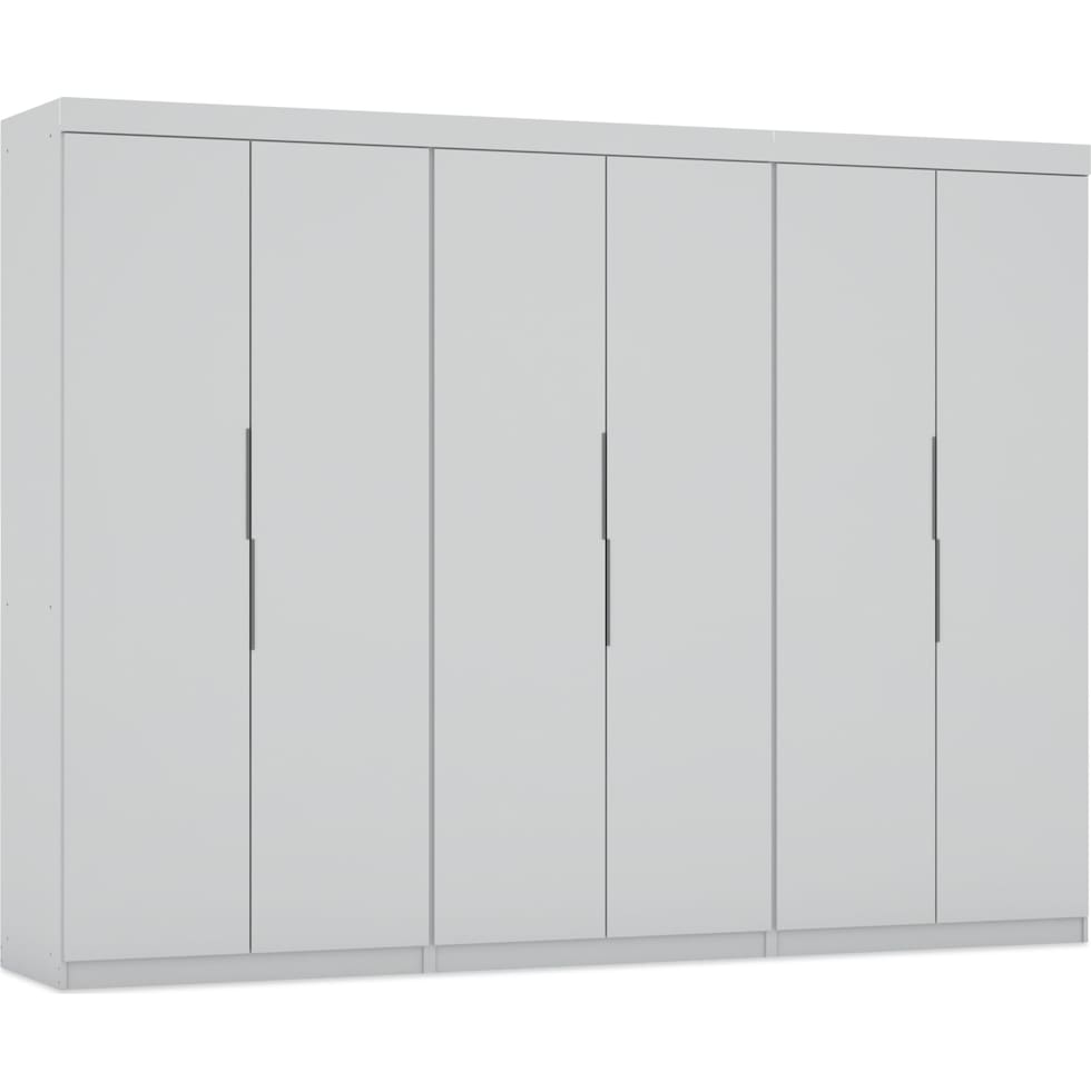  cornell white wardrobe   
