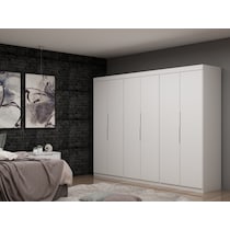  cornell white wardrobe   